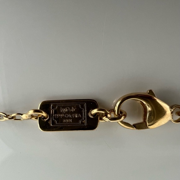 IPPOLITA 18K GOLD STATION NECKLACE 18” - Picture 13 of 17
